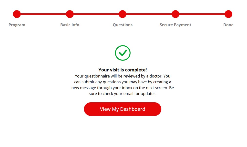 You've joined the new myEDmeds